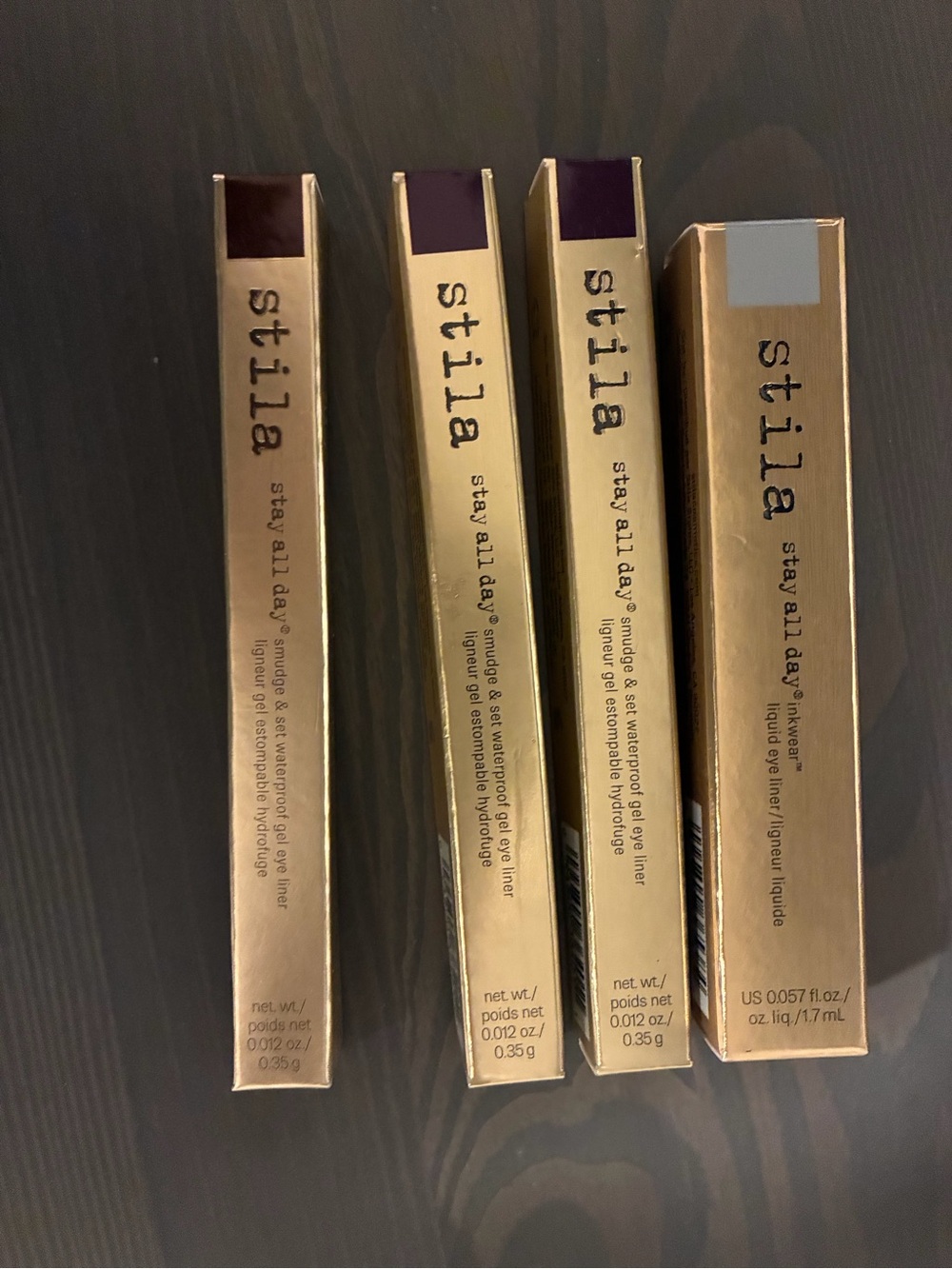 Stila Liquid Eyeliner Set — Gold Packaging-